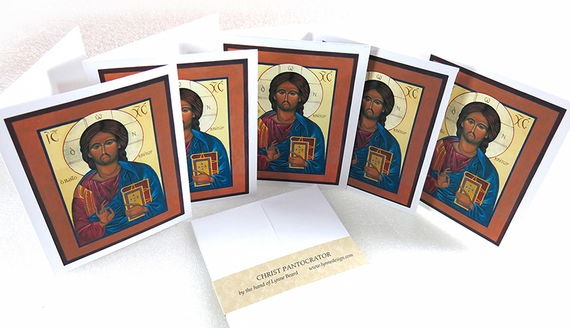 Lynne Beard | Christ Pantocrator Note Card Set